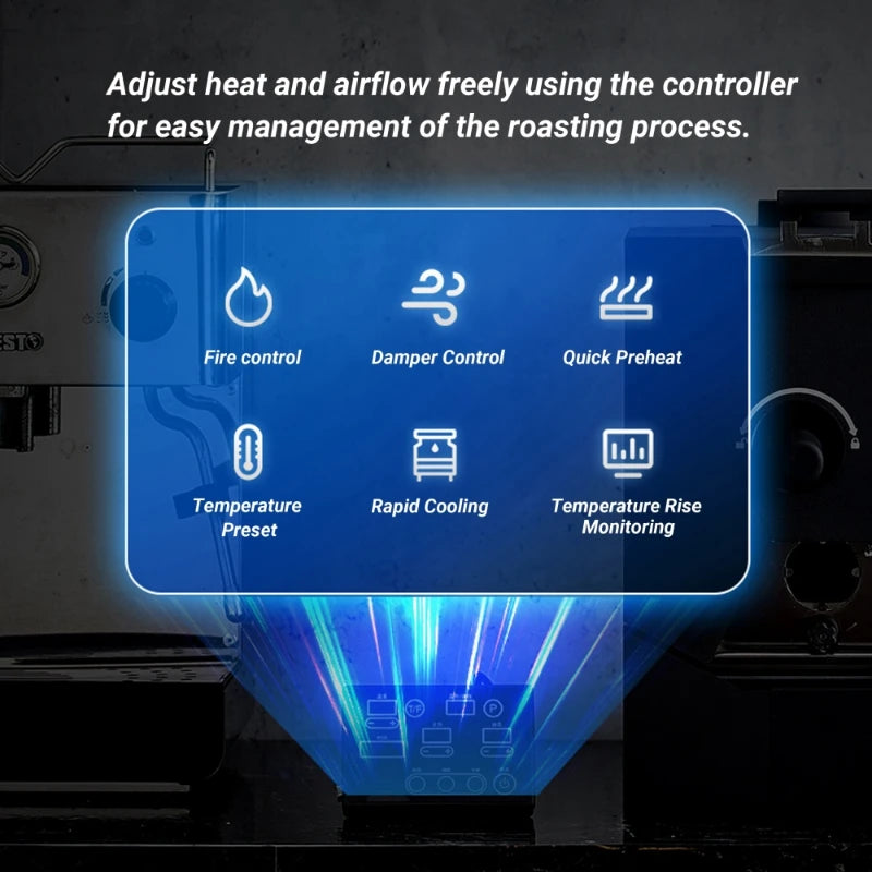 500g Electric Home Coffee Roaster (PKF-500g)