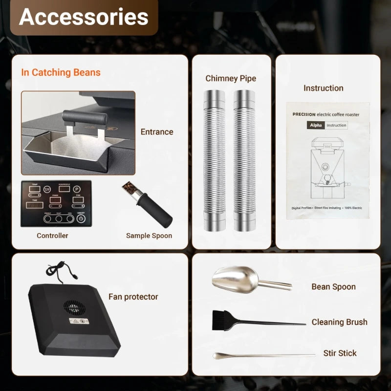 500g Electric Home Coffee Roaster (PKF-500g)